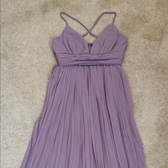 Lulus Dresses & Skirts - Lulu's Lavender Pleated Dress